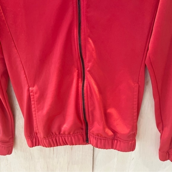 Adidas Women Track Jacket coat Activewear Leisure Full Zip Pink size XS - Picture 4 of 7